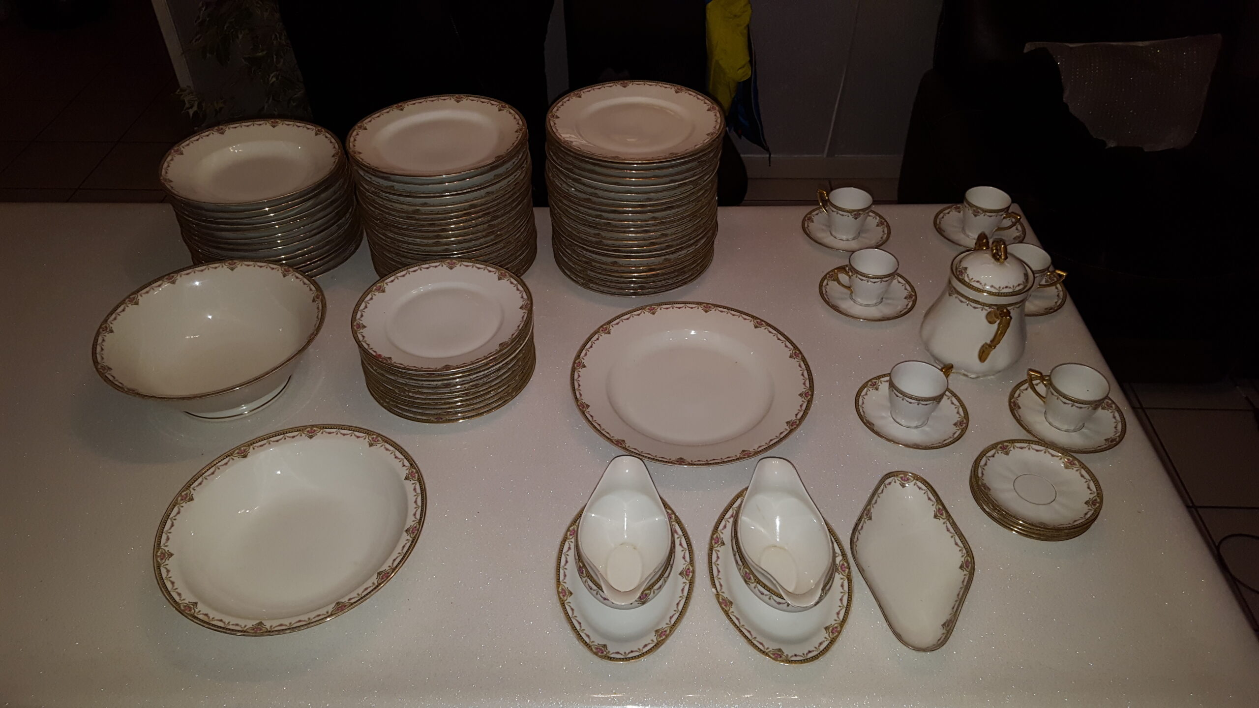 Estimation Service En Porcelaine De Limoges