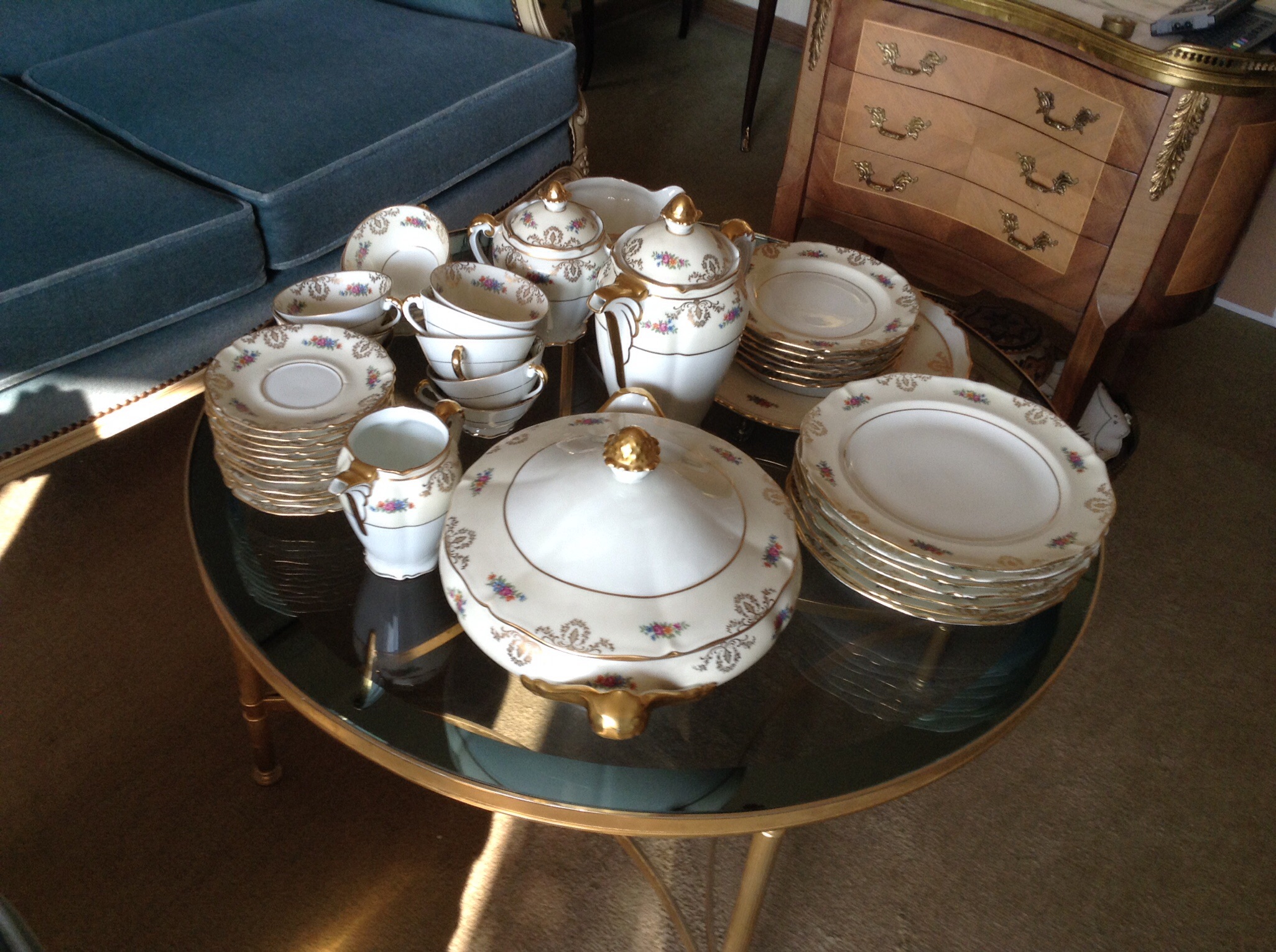 Estimation Service En Porcelaine De Limoges