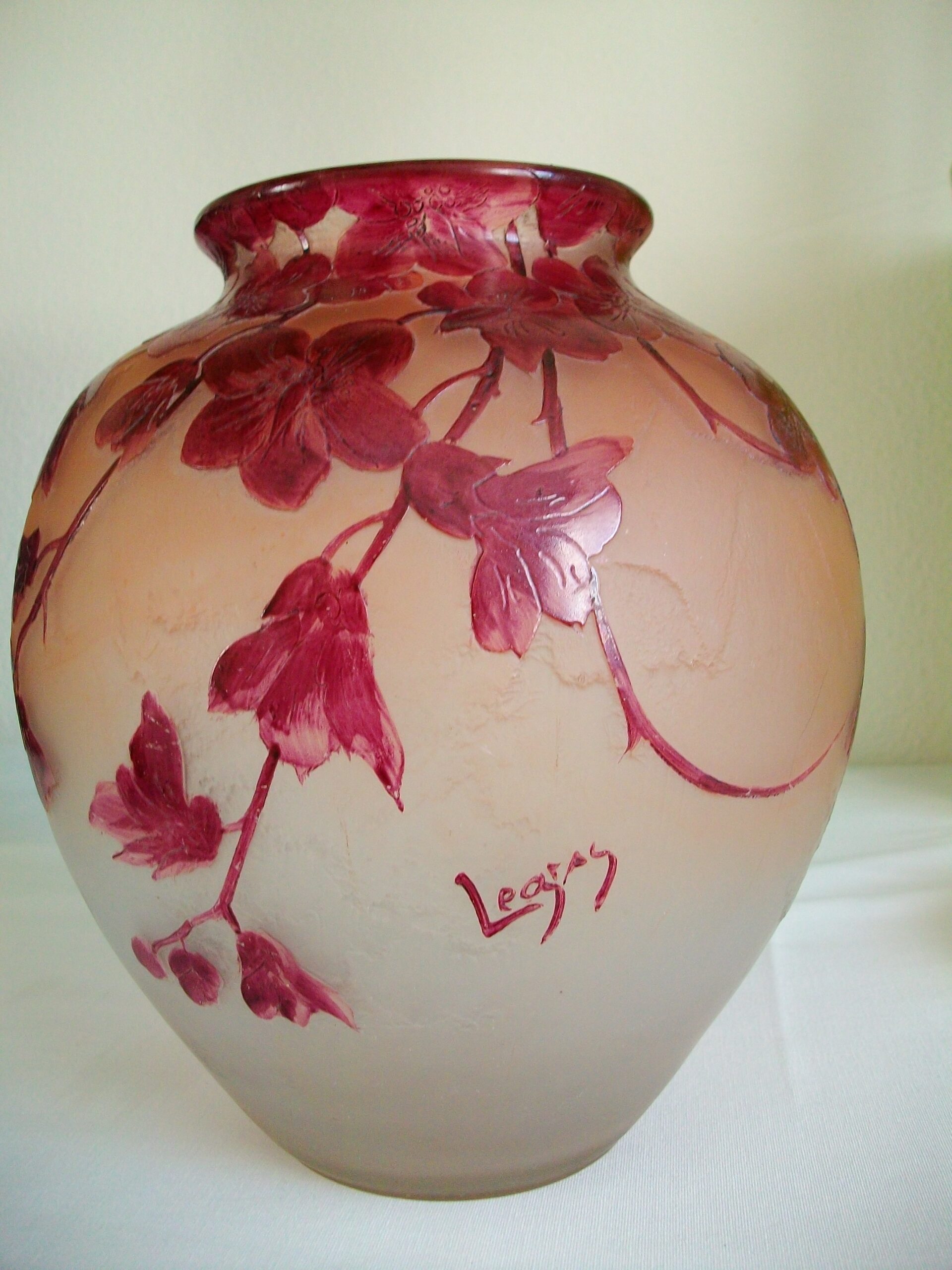 MINI VASE PEINT Signée Legras h : 4 cm EUR 450,00 - PicClick FR